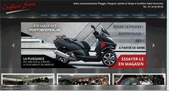 Desktop Screenshot of conflans-scooters.com